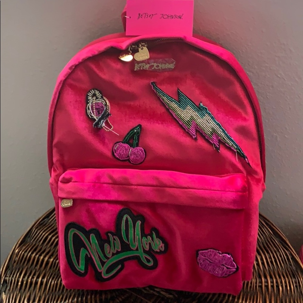 BETSEY JOHNSON Backpack is new not used